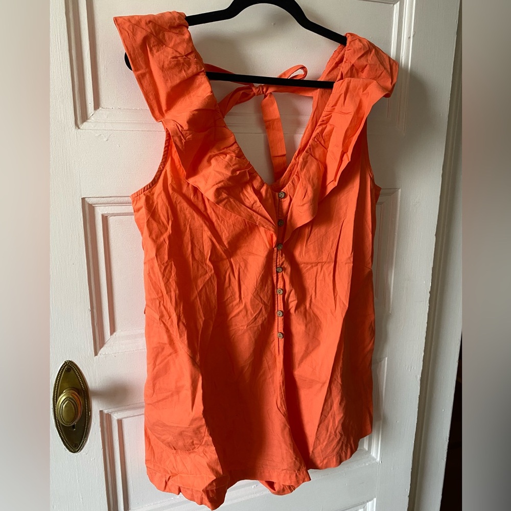 🌻Orange Free People Romper